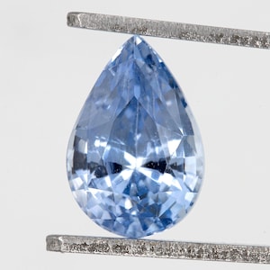 1.78ct Pear Cut Cornflower Blue Natural Sapphire: Natural Srilanka Gem