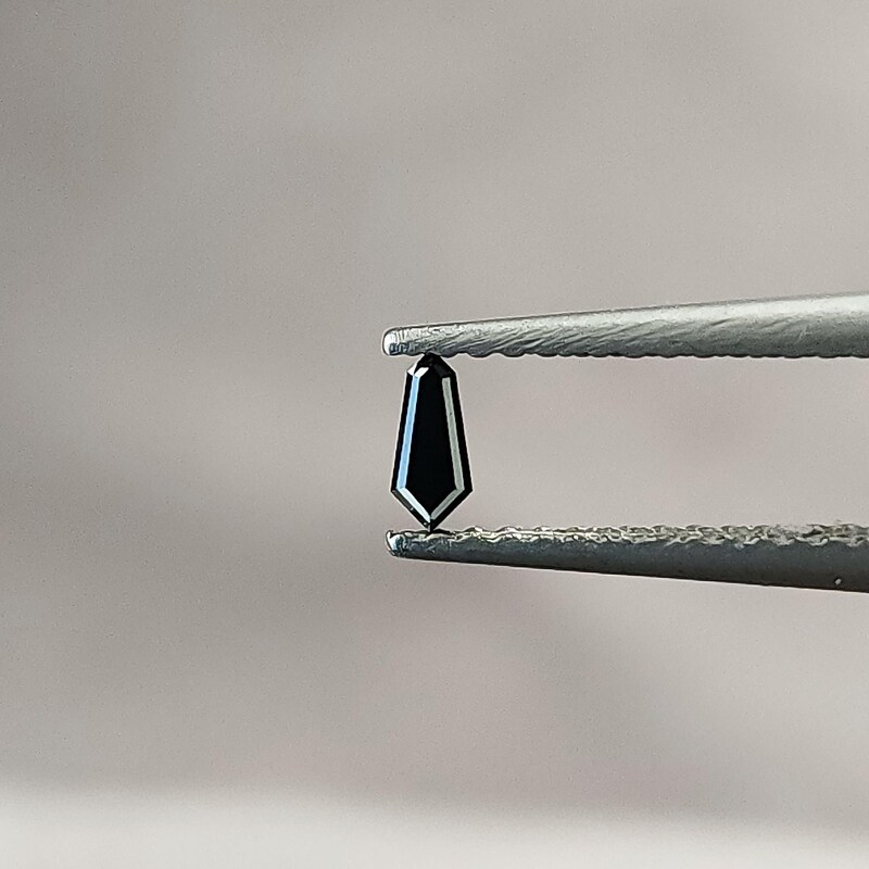 Shield Set Rings Shield Ring Diamond - Etsy UK