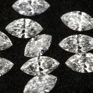3x1.5mm Natural Marquise Diamond, Calibrated F-G VS-SI, Single, Matched Pair or Set
