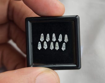 Diamante natural corte escudo | 1 pieza G-H VS | 4.5x2.5mm diamante fantasía geométrico para anillo de compromiso y joyería personalizada