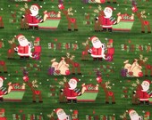 Travel or Child Pillow Case Standard Pillow Case Santa Checking His List Christmas