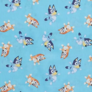 Travel Pillowcase / Child Pillowcase / Bluey and Bingo