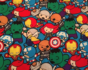 Travel Pillowcase / Child Pillowcase / Kawaii Super Hero's