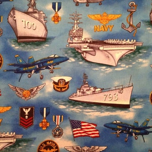 Travel Pillow Case /  Child Pillow Case / Standard or Queen Pillow Case /  United States Navy / Military
