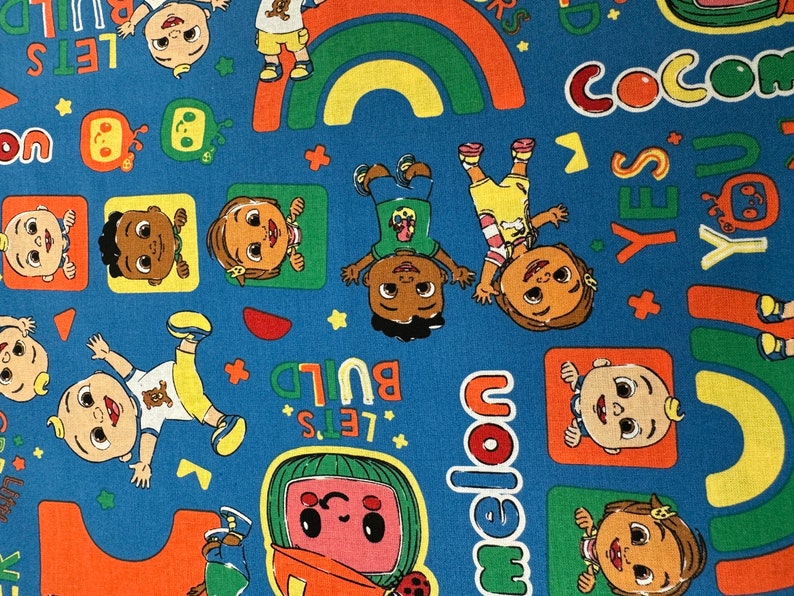 Travel Pillowcase / Child Pillowcase / Cocomelon Bild 1
