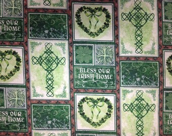 Standard Pillow Case Pair / Irish Blessings / St Patrick's Day / FREE SHIPPING