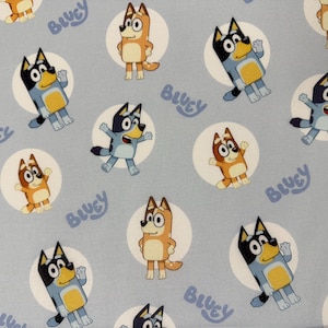 Travel Pillowcase / Child Pillowcase / Bluey and Bingo