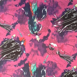 Travel Pillowcase / Villains Couture Toss / Fashionably Bad