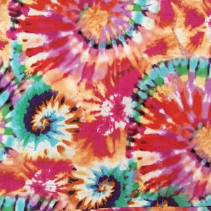 Travel Pillowcase /  Child Pillowcase /  Girls Tie Dye / Rainbow
