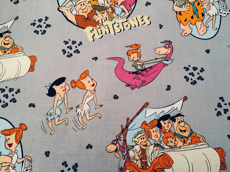 Travel Pillow Case Child Pillow Case Meet the Flintstones Square Pillow Cover Standard or Queen Pillow Case