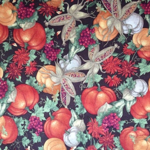 Travel Pillowcase / Pumpkins / Fall / Indian Corn
