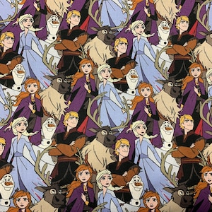 Travel Pillowcase /  Child  Pillowcase /  Anna and Elsa