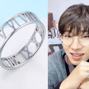 SEVENTEEN Ring Kpop Ring version 2, Buy 1 get 1 for Free, SEVENTEEN Unisex Ring, Korean Jewelry Ring for Men Women Kpop Merch Vernon Wonwoo