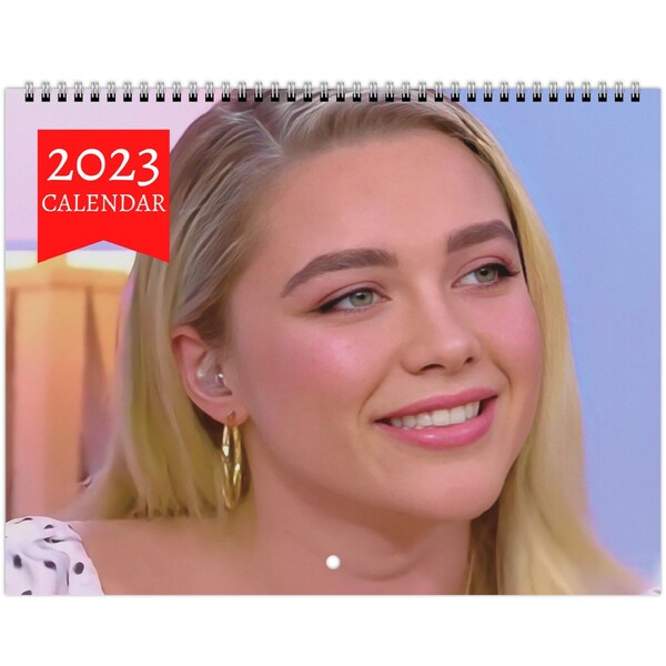 Florence Pugh Wall Calendar Etsy New Zealand