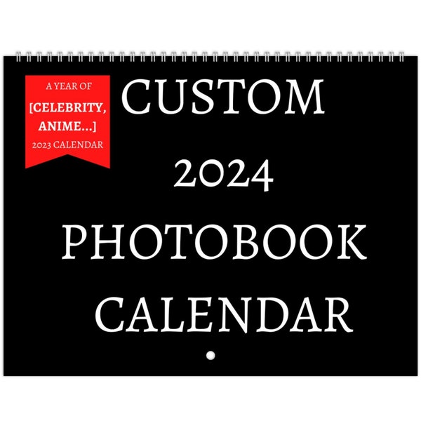 Anime 2024 Calendar Etsy