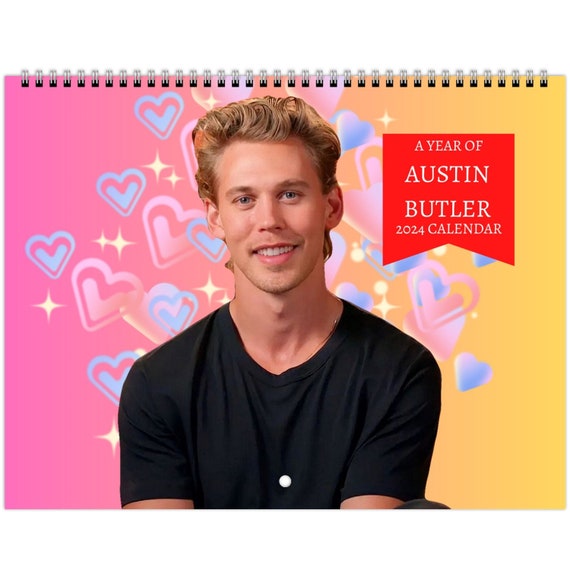 Austin Butler 2024 Wall Calendar Ver 2 74 Photos Photobook Gift for  Daughter Celebrity Calendar 2024 - Etsy
