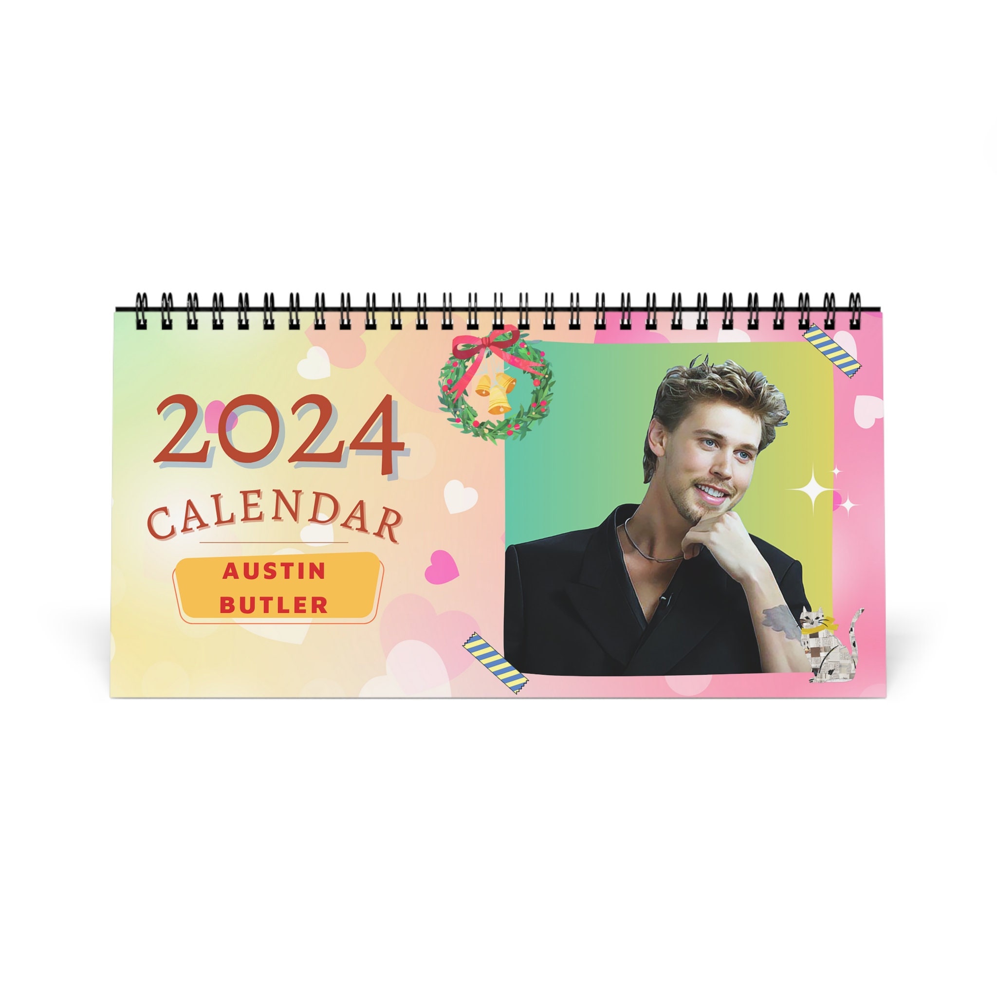 Austin Butler 2024 Desk Calendar 2024 Desk Calendar 2024 Calendar Gift for  Daughter Birthday Gift - Etsy