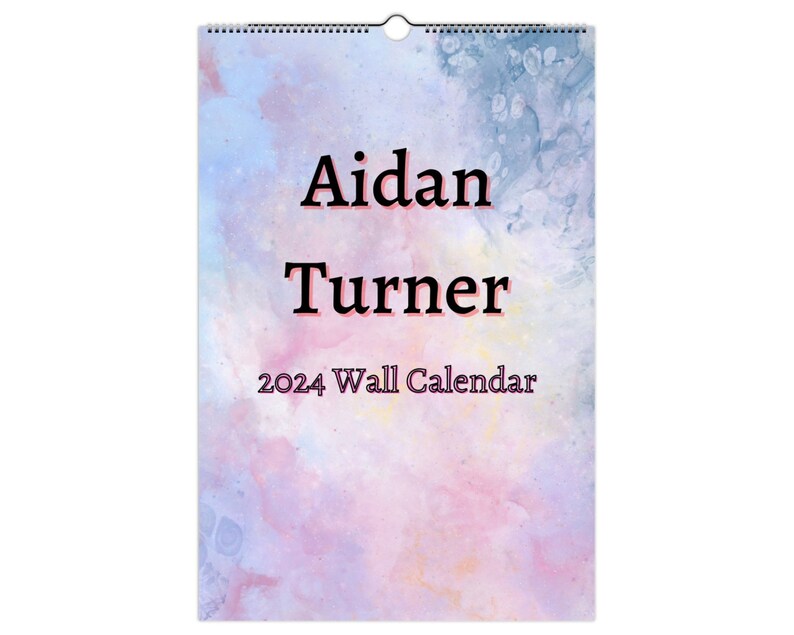 Aidan Turner 2025 Big Size A3 Large Size Wall Calendar 2025 Etsy