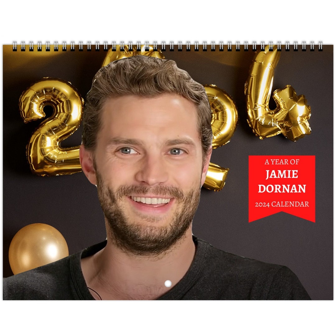 Jamie Dornan 2024 Wall Calendar 74 Photos Photobook Gift Etsy