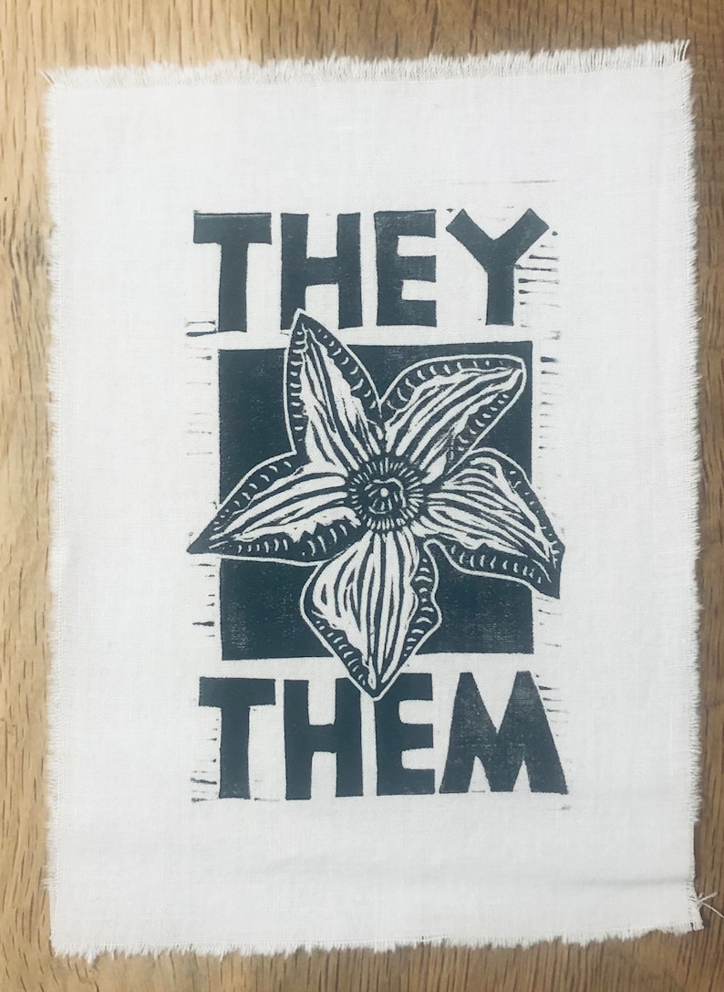 THEY/THEM - Patch - Etsy