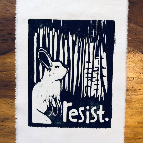 RESIST RABBIT - Patch