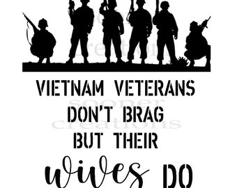 Vietnam Veterans Svg Etsy