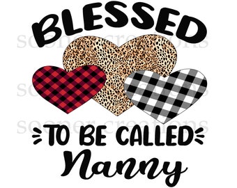 Beata di essere chiamata Tata, PNG, JPEG, download di sublimazione, file vuoto per la festa della mamma incluso per essere personalizzato
