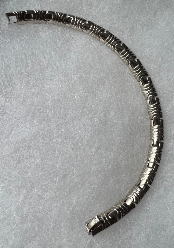 Sterling Silver Ladies Link Bracelet