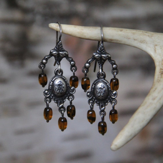 Antique | Edwardian | Era | Dangle | Chandelier | 