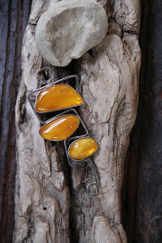 Vintage | Yellow | Baltic | Egg Yolk | Amber | 925