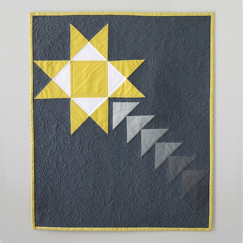 Shooting Star Mini Quilt Pattern image 1