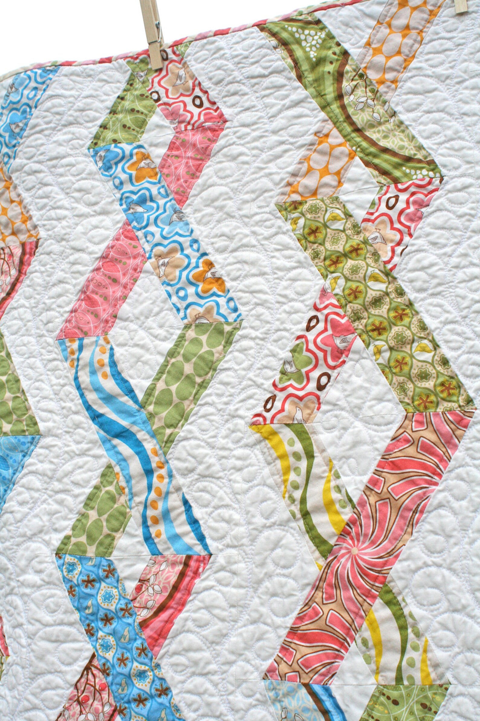 Chain Reaction Modern PDF Quilt Pattern Etsy