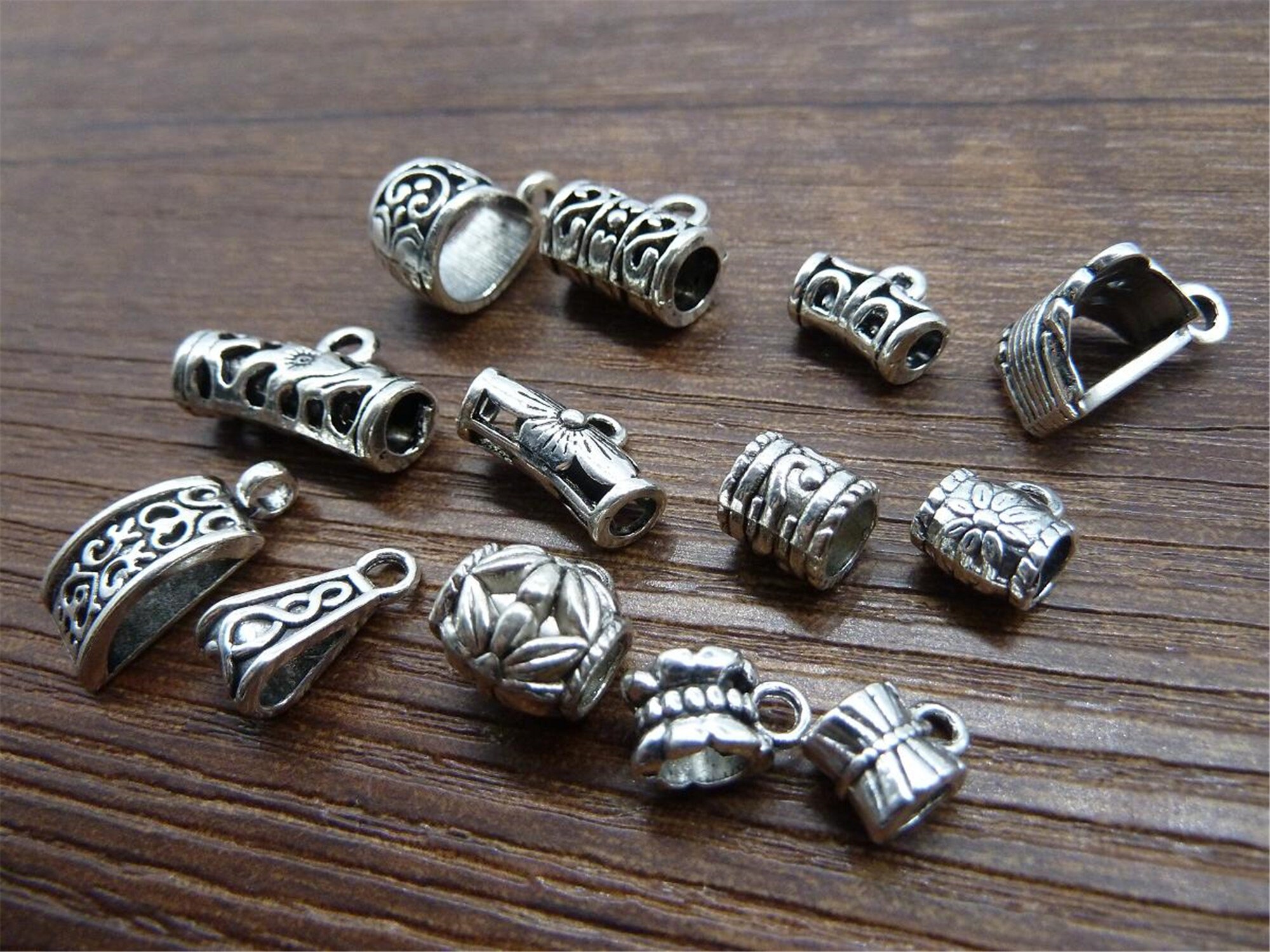 Necklace Hanging Pendant Bails Dangle bails Antique Bronze Etsy