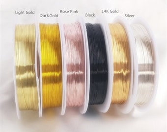 Dead Soft Brass Jewelry Wire on Spool