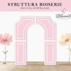Backdrop Boiserie Struttura