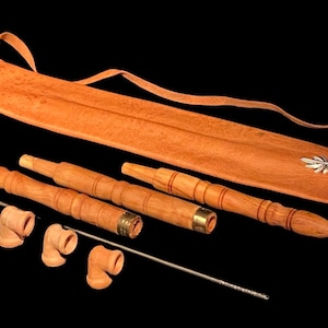 Traditional Handmade 3 piece Moroccan Pipe