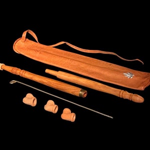 Traditional Handmade 2pc Moroccan Pipe