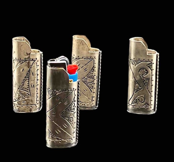 Moroccan Handmade Metal Lighter Case for J5 Only 