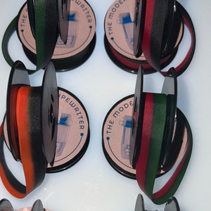 Sears Portable Typewriter Ribbons and Sears Medalist Portable Typewriter Ribbon with 30+ custom color options.  Made in USA