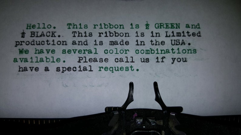 New Typewriter ribbon for We Are Memory Keepers Typewriters 31 color styles available image 5