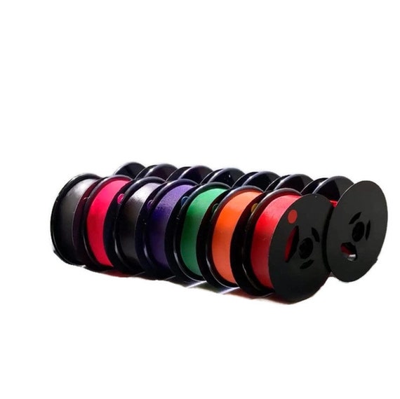 Singer Model T-80 T-82 Electric Portable Typewriter Ribbon Black Twin Spool Singer Model T-80 T-82 Electric Portable Typewriter Ribbon Black Twin Spool