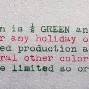 New Typewriter ribbon for We Are Memory Keepers Typewriters 31 color styles available image 3
