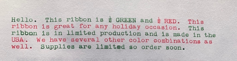 New Typewriter ribbon for We Are Memory Keepers Typewriters 31 color styles available image 3