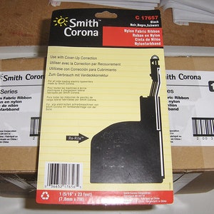 Nueva cinta de máquina de escribir Smith Corona Coronomatic y 3L Sterling Cartridge Para todas las máquinas de escribir eléctricas de carga lateral fabricadas por Smith Corona imagen 3