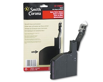 New Smith Corona Coronomatic and 3L Sterling Cartridge Typewriter Ribbon - For all side loading electric typewriters made by Smith Corona