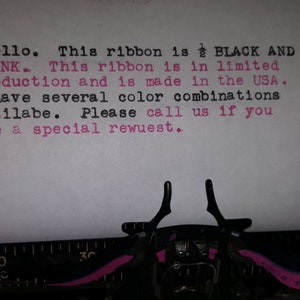 New Typewriter ribbon for We Are Memory Keepers Typewriters 31 color styles available image 6