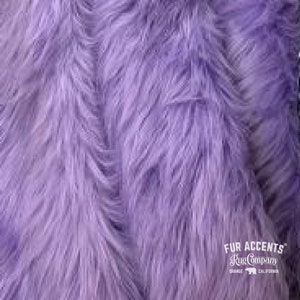 Light Purple,Lavender,Orchid Faux Fur Fabric,Craft Squares,Fun Fur - Baby Photos,Costumes,Props,Fashion,Sewing,Art Supplies,Yardage,Material