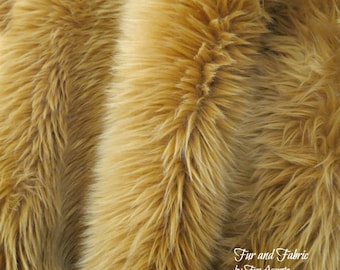 Tan Camel Faux Fur Fabric,Craft Squares,Fun Fur - Baby Photos,Costumes,Props,Fashion,Sewing,Art Supplies,Yardage,Material