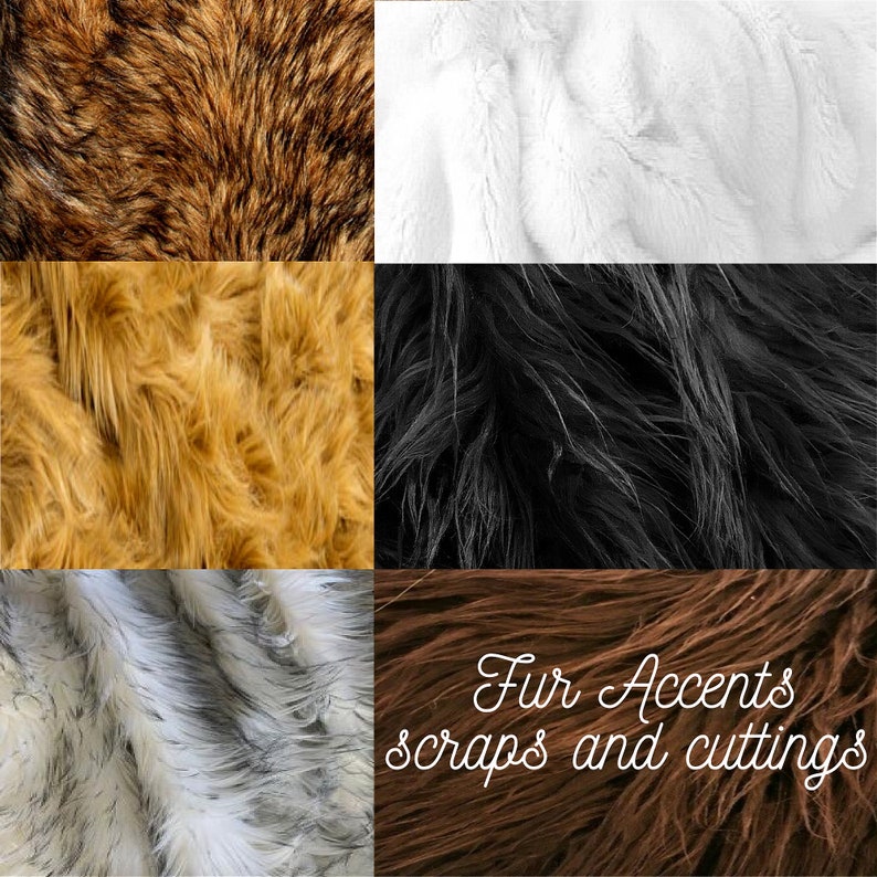 Faux Fur Scraps, One Pound Grab Bag, Assorted Colors - Etsy