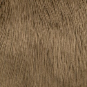 Cocoa, Shag, Shaggy, Faux Fur Fabric,Craft Squares,Fun Fur - Baby Photos,Costumes,Props,Fashion,Sewing,Art Supplies,Yardage,Material